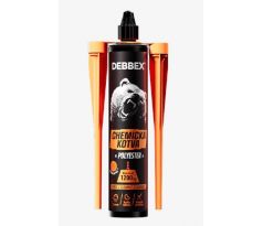 DEN BRAVEN Chemická kotva polyester 300g sivá